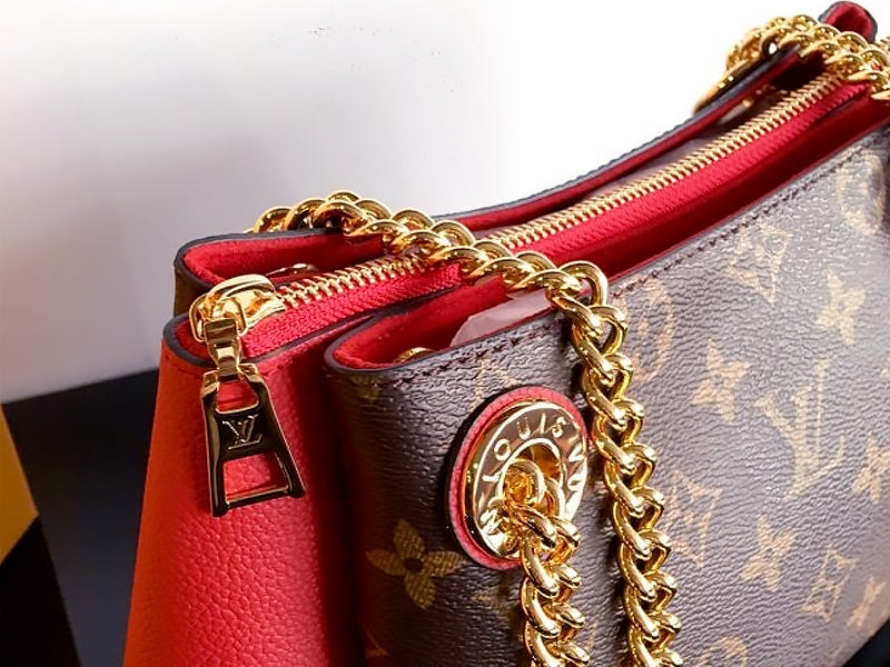 LOUIS VUITTON MONOGRAM CANVAS SURENE BB RED M43776