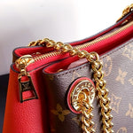 LOUIS VUITTON MONOGRAM CANVAS SURENE BB RED M43776