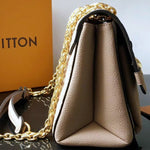 LOUIS VUITTON MONOGRAM EMPREINTE VAVIN PM BEIGE M43931