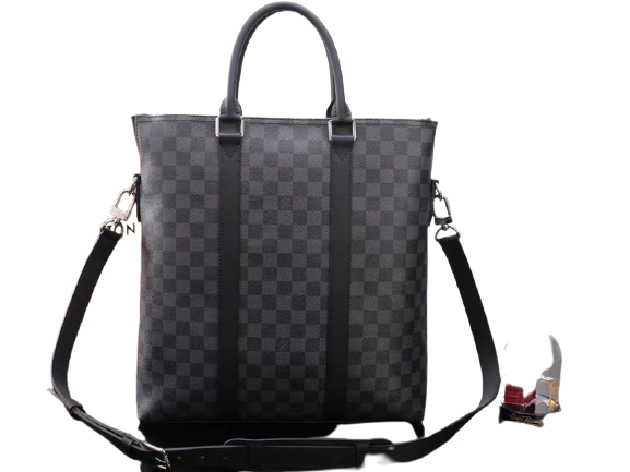 LOUIS VUITTON DAMIER GRAPHITE CANVAS ANTON TOTE N40000