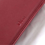 DIOR SMALL DIORAMA LAMBSKIN BAG BURGUNDY D05261