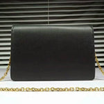 DIOR SADDLE CALFSKIN LEATHER CLUTCH BLACK D6620