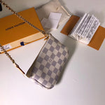 LOUIS VUITTON DAMIER AZUR CANVAS MINI POCHETTE ACCESSOIRES N58010