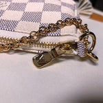 LOUIS VUITTON DAMIER AZUR CANVAS MINI POCHETTE ACCESSOIRES N58010