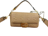 FENDI BAGUETTE LAMB LEATHER BEIGE