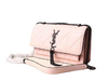 SAINT LAURENT JAMIE MEDIUM CARRE RIVE IN CLAFSKIN PINK