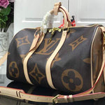 LOUIS VUITTON MONOGRAM GIANT KEEPALL BANDOULIERE 45 M41418