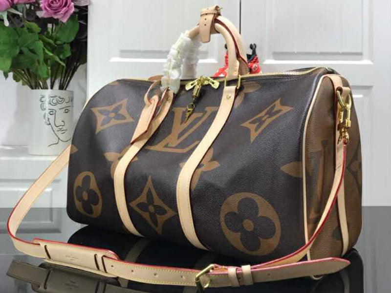 LOUIS VUITTON MONOGRAM GIANT KEEPALL BANDOULIERE 45 M41418