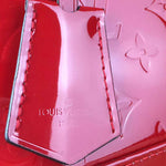 LOUIS VUITTON MONOGRAM VERNIS ALMA PM CHERRY M91611