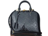 LOUIS VUITTON MONOGRAM VERNIS ALMA PM NOIR M91611