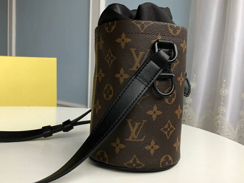 LOUIS VUITTON MONOGRAM CANVAS CHALK NANO BROWN M44631