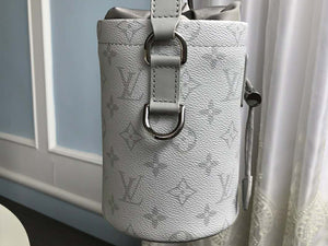 LOUIS VUITTON MONOGRAM CANVAS CHALK NANO WHITE 44631