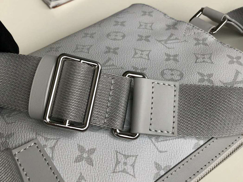 LOUIS VUITTON MONOGRAM CANVAS CHALK SLING BAG WHITE M44629