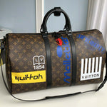 LOUIS VUITTON MONOGRAM CANVAS KEEPALL BANDOULIÈRE 50 BROWN M44642