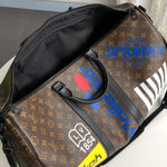 LOUIS VUITTON MONOGRAM CANVAS KEEPALL BANDOULIÈRE 50 BROWN M44642