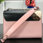 LOUIS VUITTON EPI LEATHER TWIST MM BLANC ROSE M53800