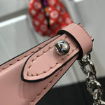 LOUIS VUITTON EPI LEATHER TWIST MM BLANC ROSE M53800