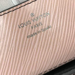 LOUIS VUITTON EPI LEATHER TWIST MM BLANC ROSE M53800