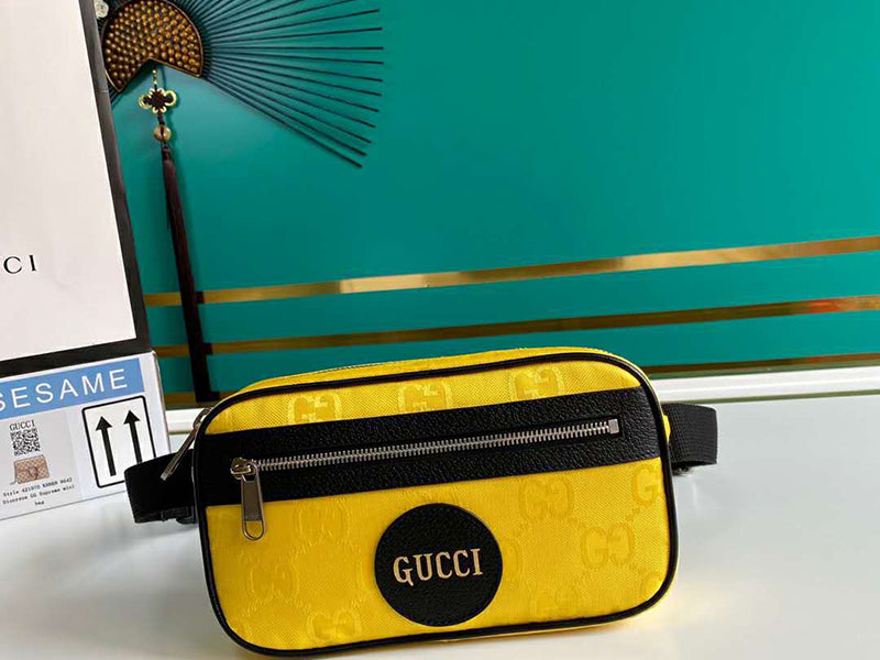 GUCCI OFF THE GRID BELT BAG YELLOW 631341