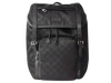 GUCCI GG GUCCISSIMA LARGE NYLON BACKPACK RUCKSACK TRAVEL BAG BLACK