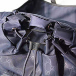 GUCCI GG GUCCISSIMA LARGE NYLON BACKPACK RUCKSACK TRAVEL BAG BLUE