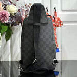 LOUIS VUITTON DAMIER GRAPHITE CANVAS AVENUE SLING BAG N40237