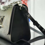 LOUIS VUITTON EPI LEATHER TWIST MM SILVER M55404