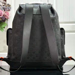 LOUIS VUITTON TAURILLON LEATHER CHRISTOPHER BACKPACK GM BLACK M53286