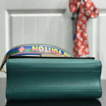 LOUIS VUITTON EPI LEATHER TWIST MM GREEN