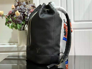 LOUIS VUITTON TAURILLON LEATHER NOE BACKPACK M55171