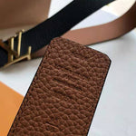 LOUIS VUITTON TAURILLON LEATHER LV INITIALES 40MM REVERSIBLE BELT BLACK AND GOLD