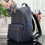 LOUIS VUITTON TAIGA LEATHER DISCOVERY BACKPACK PM BLUE M30359