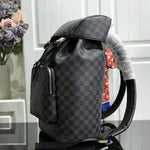 LOUIS VUITTON DAMIER GRAPHITE CANVAS ZACK BACKPACK N40005