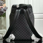 LOUIS VUITTON DAMIER GRAPHITE CANVAS ZACK BACKPACK N40005