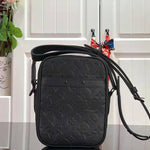 LOUIS VUITTON MONOGRAM SHADOW COWHIDE DANUBE PM BLACK M43681