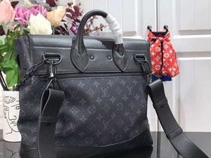 LOUIS VUITTON MONOGRAM ECLIPSE CANVAS STEAMER PM M44731