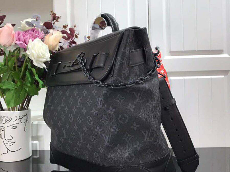 LOUIS VUITTON MONOGRAM ECLIPSE CANVAS STEAMER PM M44731