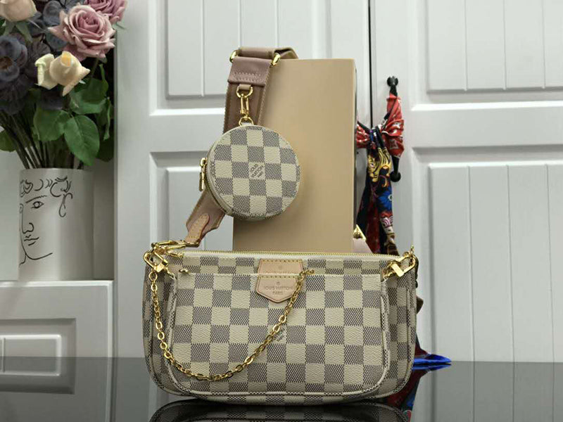 LOUIS VUITTON DAMIER AZUR CANVAS MULTI POCHETTE ACCESSOIRES