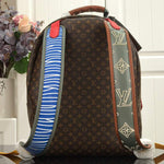 LOUIS VUITTON MONOGRAM CANVAS DOUBLE POCKETS BACKPACK M56851