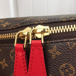 LOUIS VUITTON MONOGRAM CANVAS DOUBLE POCKETS BACKPACK M56851