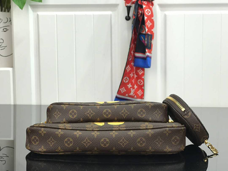 LOUIS VUITTON MONOGRAM CANVAS MULTI POCHETTE ACCESSOIRES WITH MICKEY