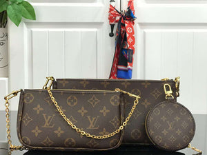 LOUIS VUITTON MONOGRAM CANVAS MULTI POCHETTE ACCESSOIRES WITH MICKEY