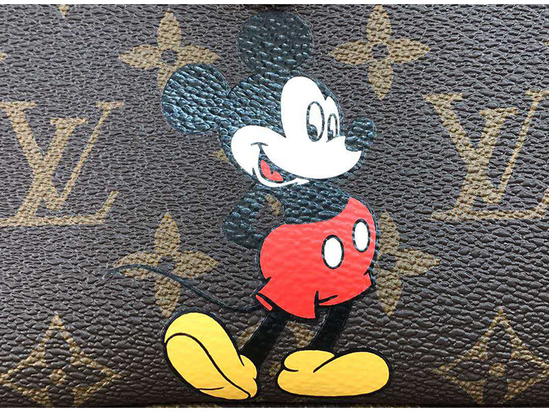 LOUIS VUITTON MONOGRAM CANVAS MULTI POCHETTE ACCESSOIRES WITH MICKEY