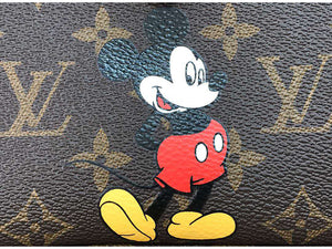 LOUIS VUITTON MONOGRAM CANVAS MULTI POCHETTE ACCESSOIRES WITH MICKEY