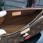 LOUIS VUITTON MONOGRAM CANVAS MULTI POCHETTE ACCESSOIRES WITH MICKEY