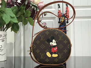 LOUIS VUITTON MONOGRAM CANVAS BOÎTE CHAPEAU SOUPLE PM WITH MICKEY