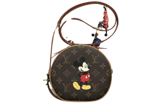 LOUIS VUITTON MONOGRAM CANVAS BOÎTE CHAPEAU SOUPLE PM WITH MICKEY