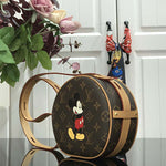 LOUIS VUITTON MONOGRAM CANVAS BOÎTE CHAPEAU SOUPLE PM WITH MICKEY