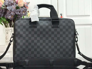 LOUIS VUITTON DAMIER GRAPHITE CANVAS UTILITY BRIEFCASE N40278