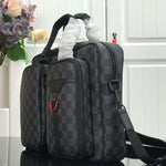 LOUIS VUITTON DAMIER GRAPHITE CANVAS UTILITY BRIEFCASE N40278